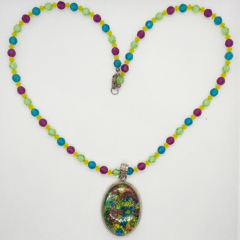 Swarovski "Mardi Gras" Necklace